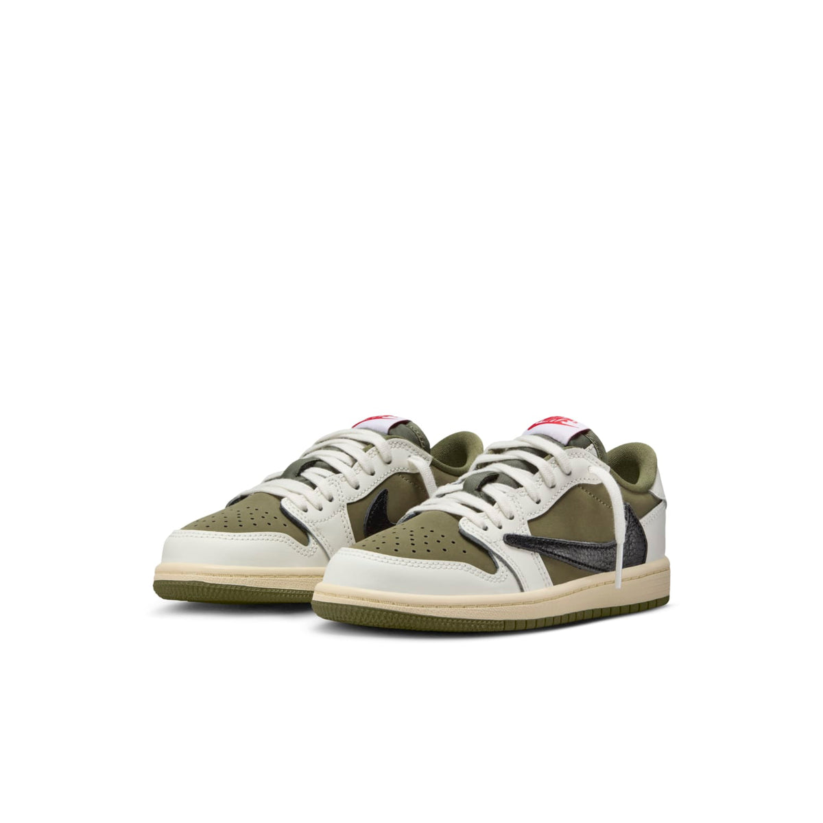 NO BOX Air Jordan 1 Retro Low OG SP x Travis Scott 'Medium Olive' (PS)