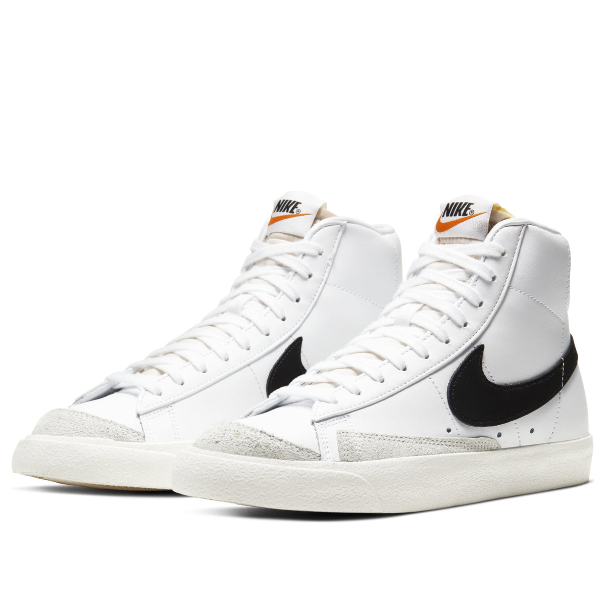 NO BOX Nike Blazer Mid 77 Vintage 'White Black'  (Women's)