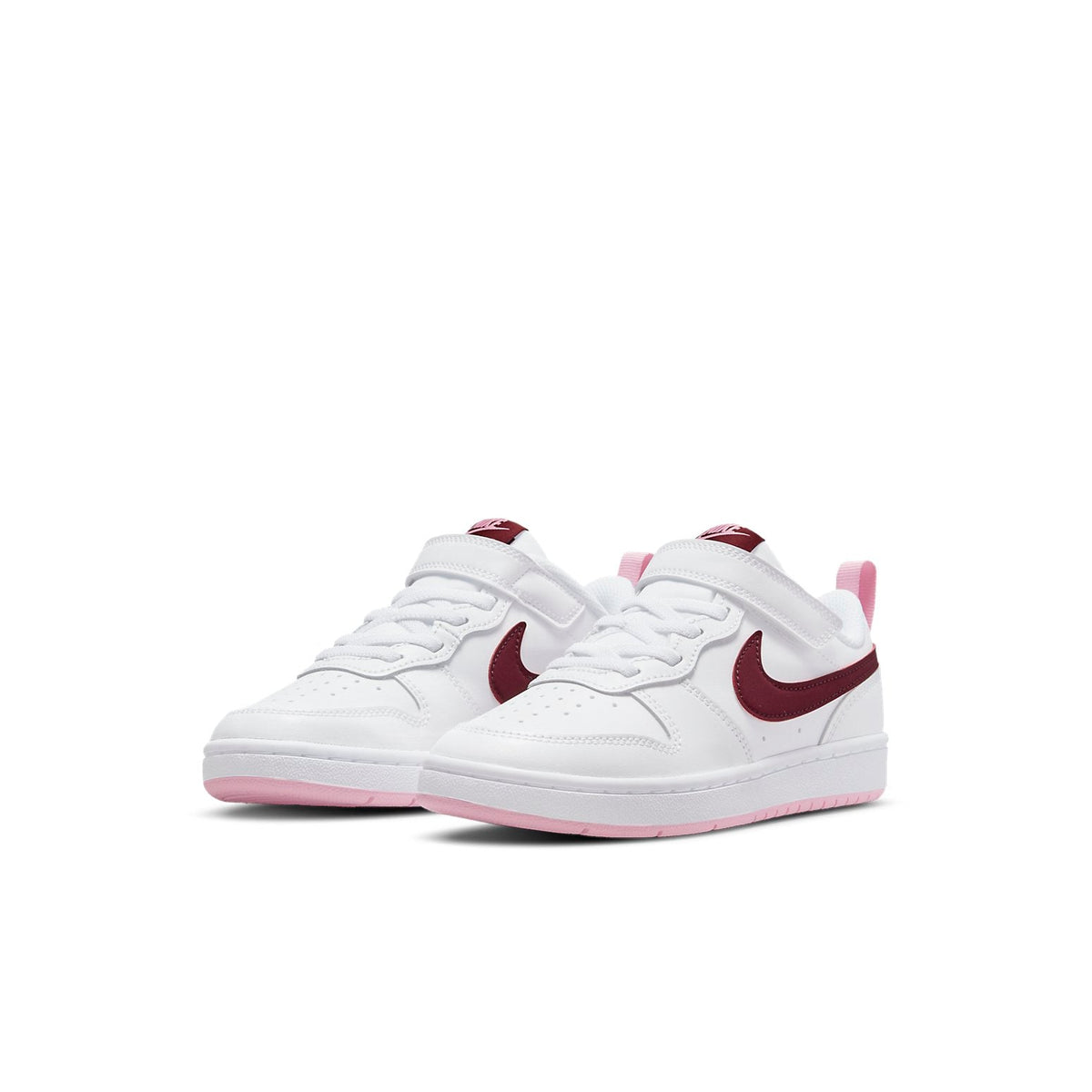 Nike Court Borough Low 2 'White Dark Beetroot' (TD & PS)