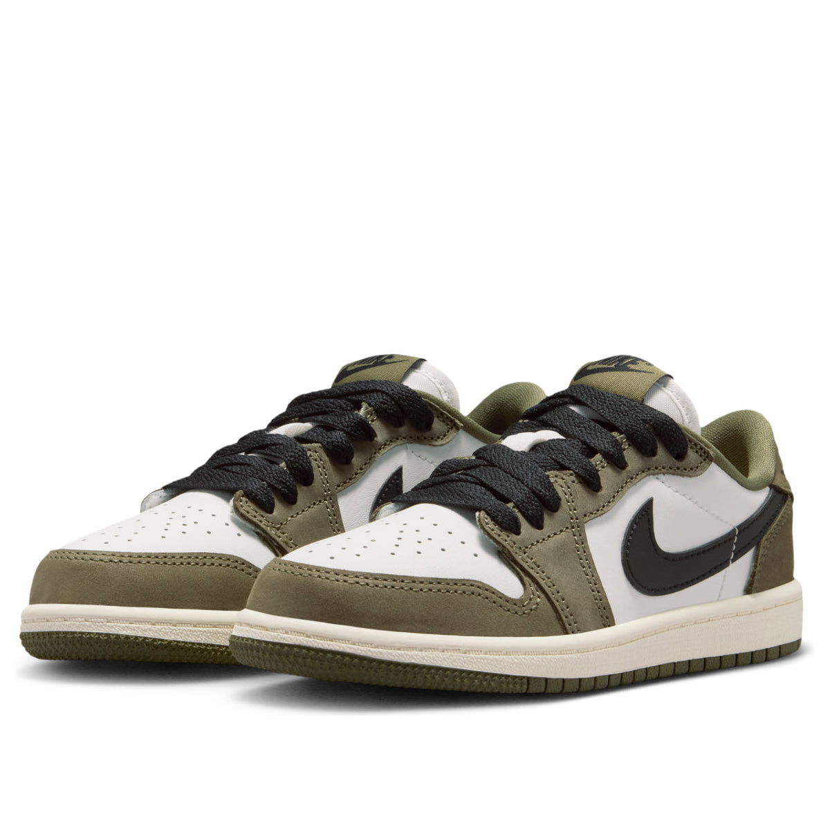 Air Jordan 1 Retro Low OG 'Medium Olive' (TD and PS)