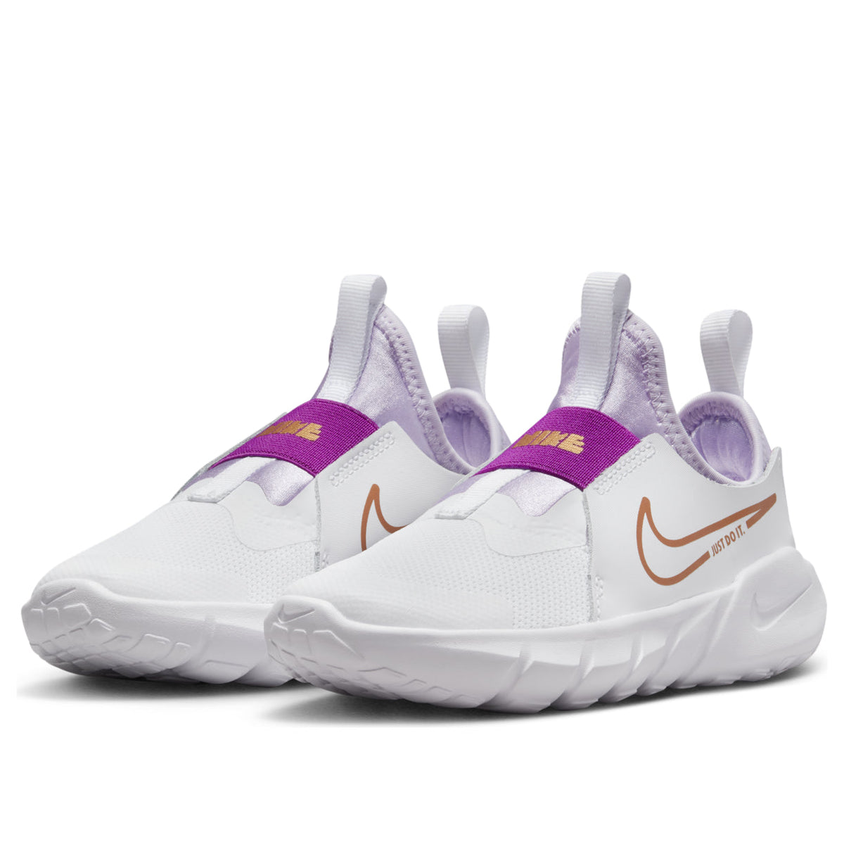 Nike Flex Runner 2 Purple Wt Metallic Copper (PSV)