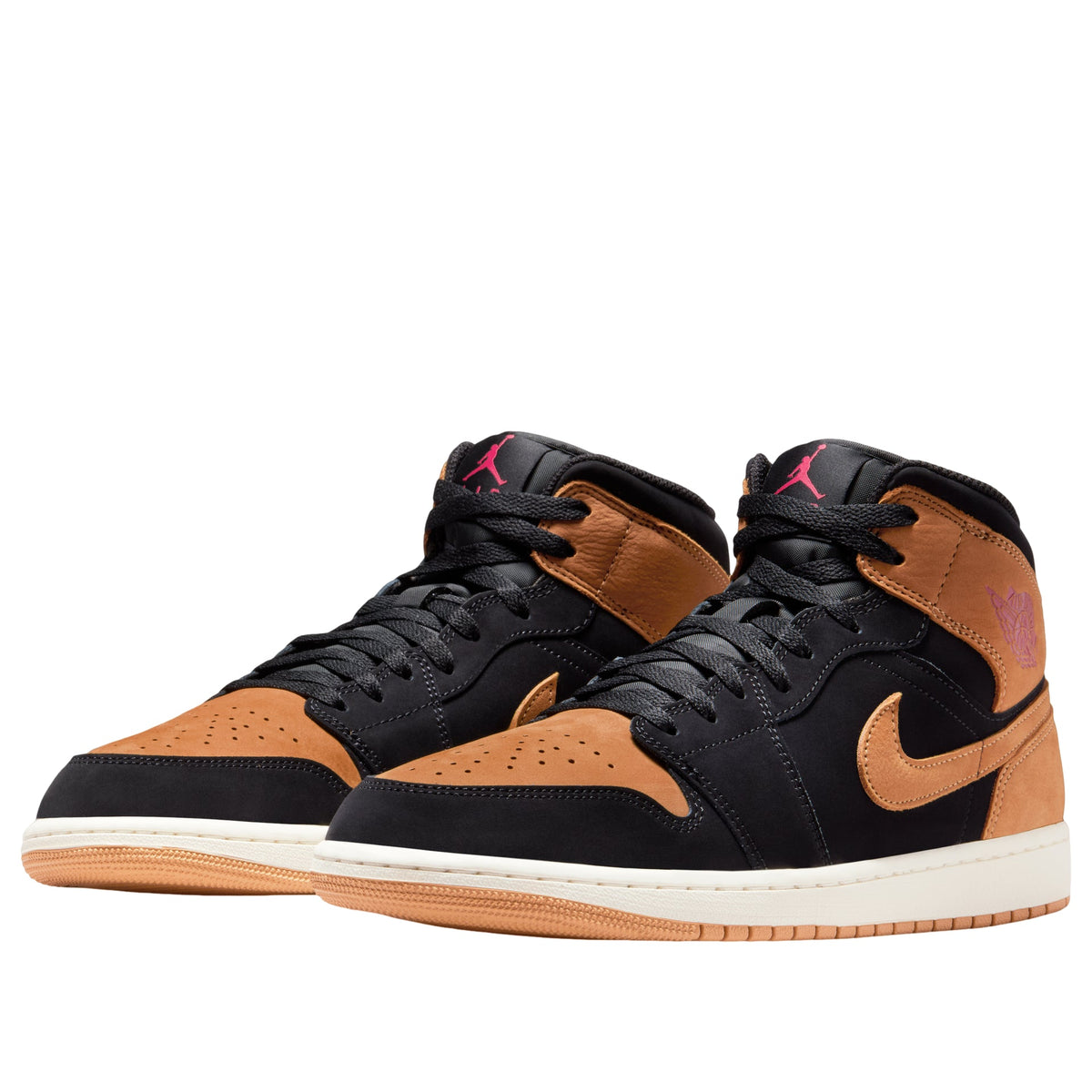 Jordan 1 Mid SE Black Flax (Men's)