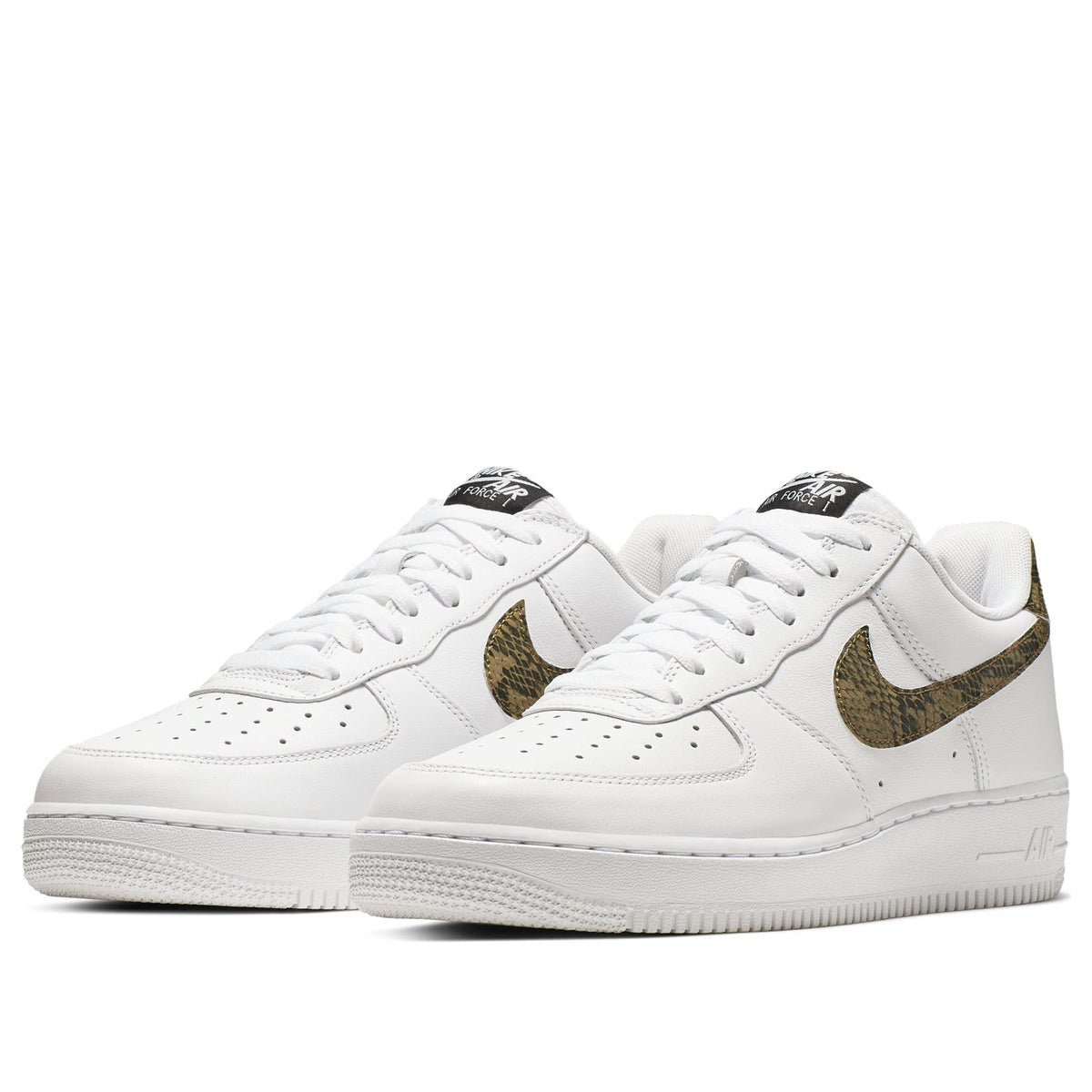 Nike Air Force 1 Snake Ivory 'White / Elemental Gold' (Men's)