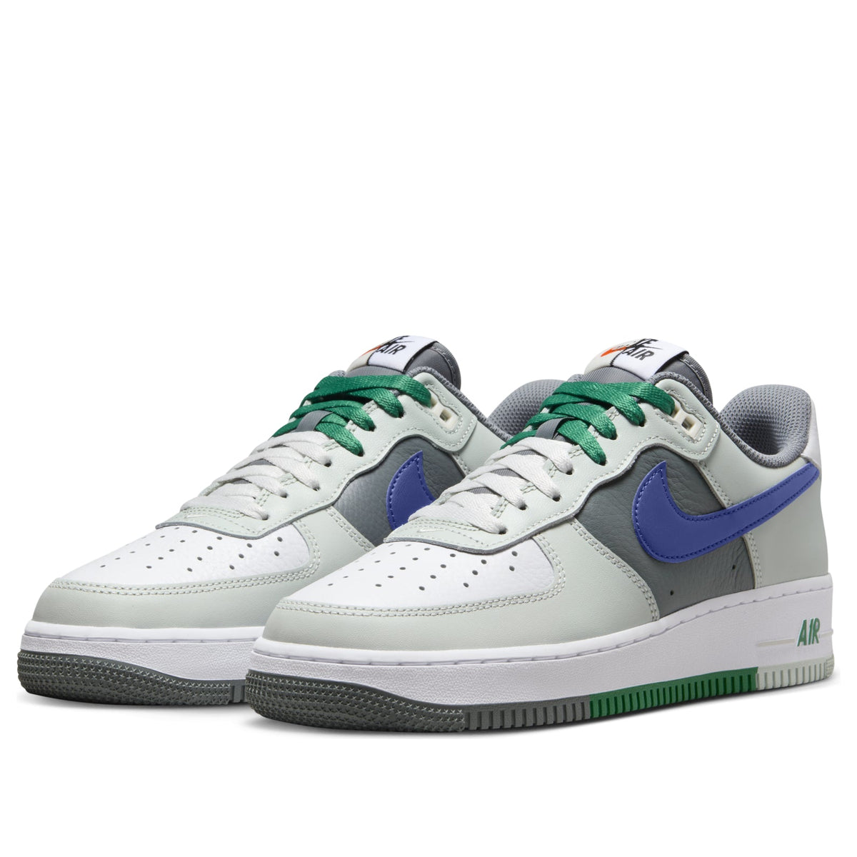 Nike Air Force 1 Low '07 LV8 Split Light Silver Deep Royal Blue