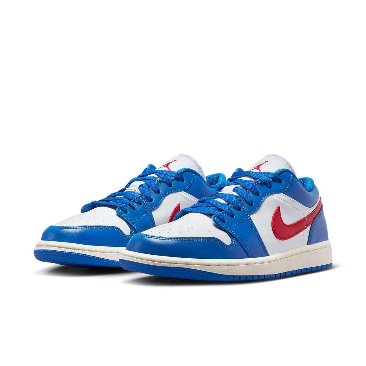 Jordan 1 Low Sport Blue Gym Red (Women's)
