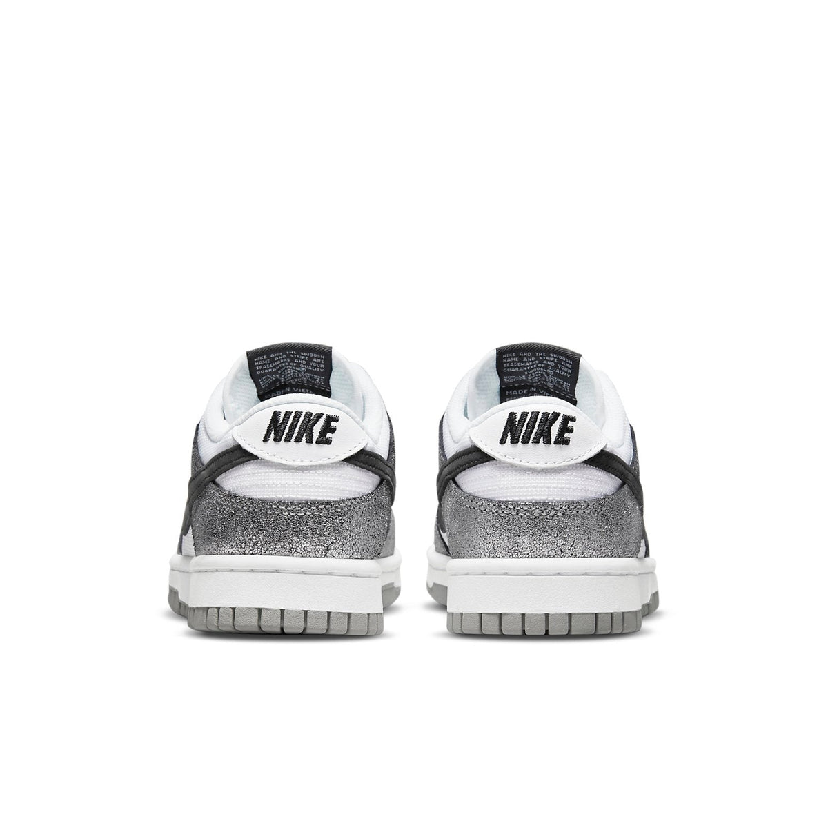 Nike Dunk Low Metallic Golden Gals Silver/Off Noir-White (Women's)