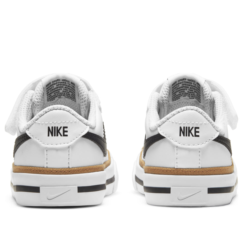 Nike Court Legacy White Black Desert Ochre (TD)