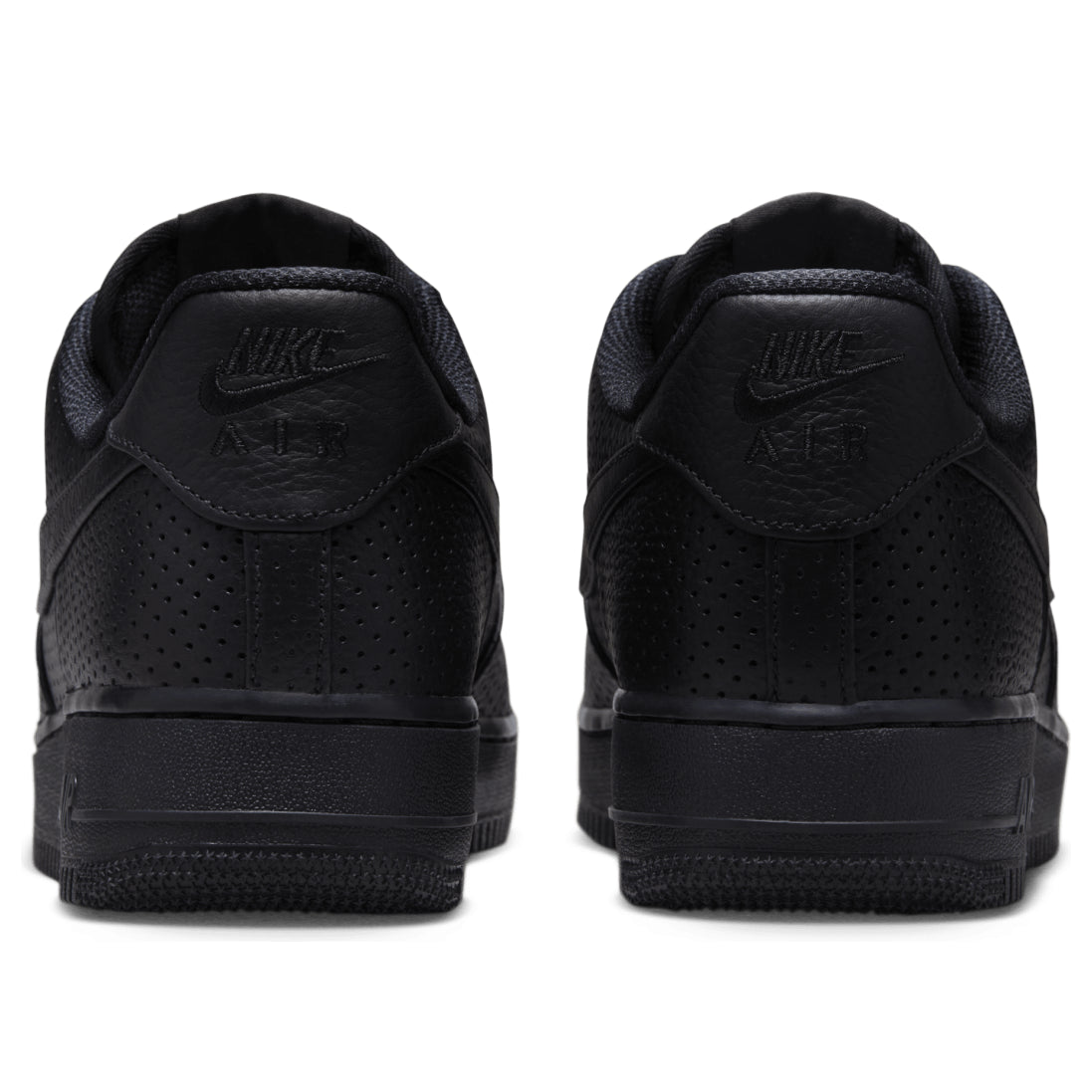 Nike Air Force 1 Low SP 'Triple Black Perforated' (Men's)