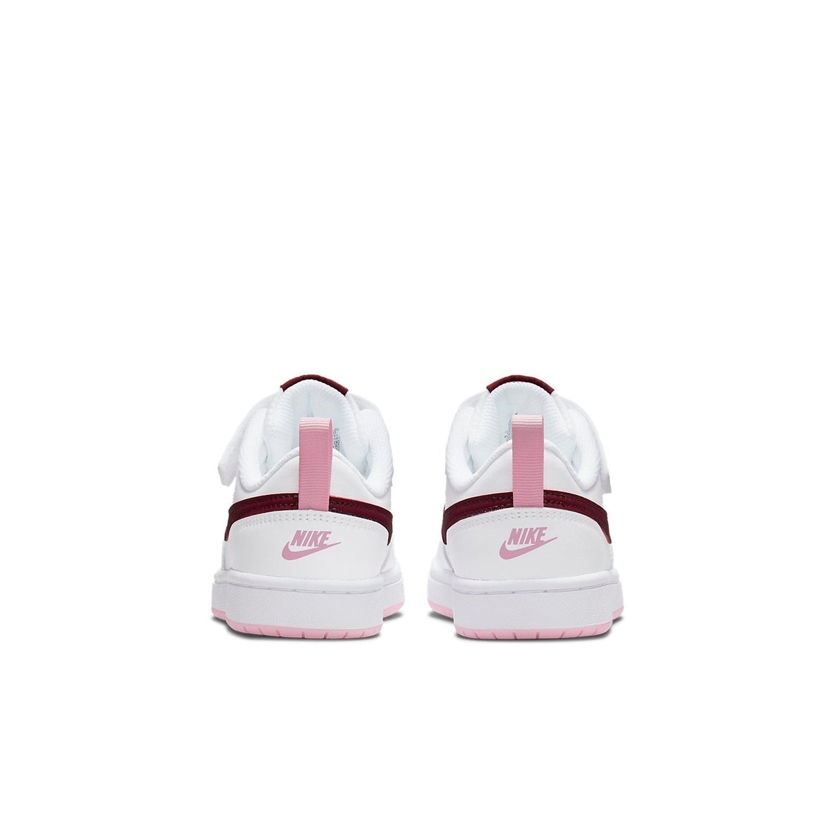 Nike Court Borough Low 2 'White Dark Beetroot' (TD & PS)