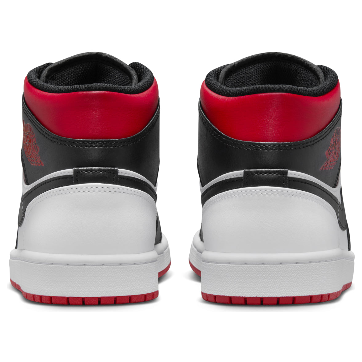 Jordan 1 Mid Gym Red Black Toe (Men's)