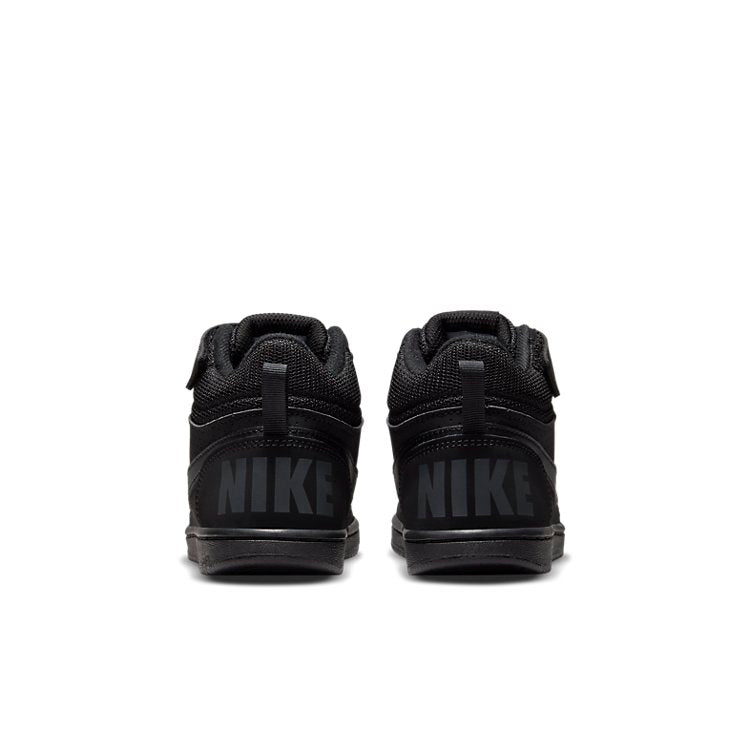 Nike Court Borough Mid PS 'Triple Black' (PS)