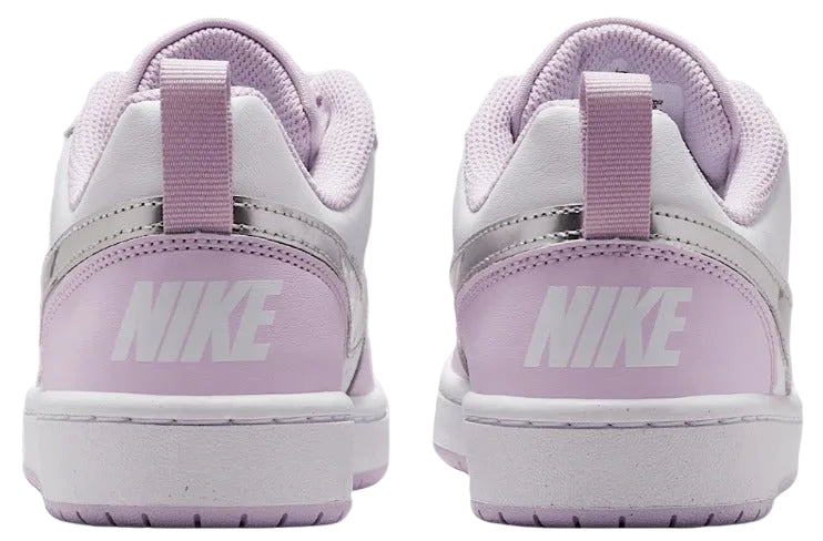 Nike Court Borough Low Recraft Doll/White/Metallic Silver (GS)