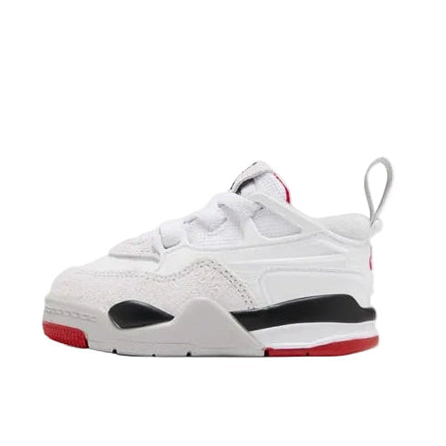 Jordan 4 RM White / Varsity Red (TD and GS)