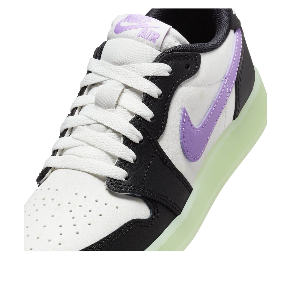 Air Jordan 1 Retro Low OG Black/Black Raspberry (GS)