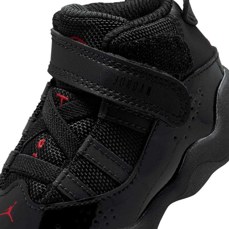 Jordan 6 Rings Black/Fire Red/Anthracite (TD)