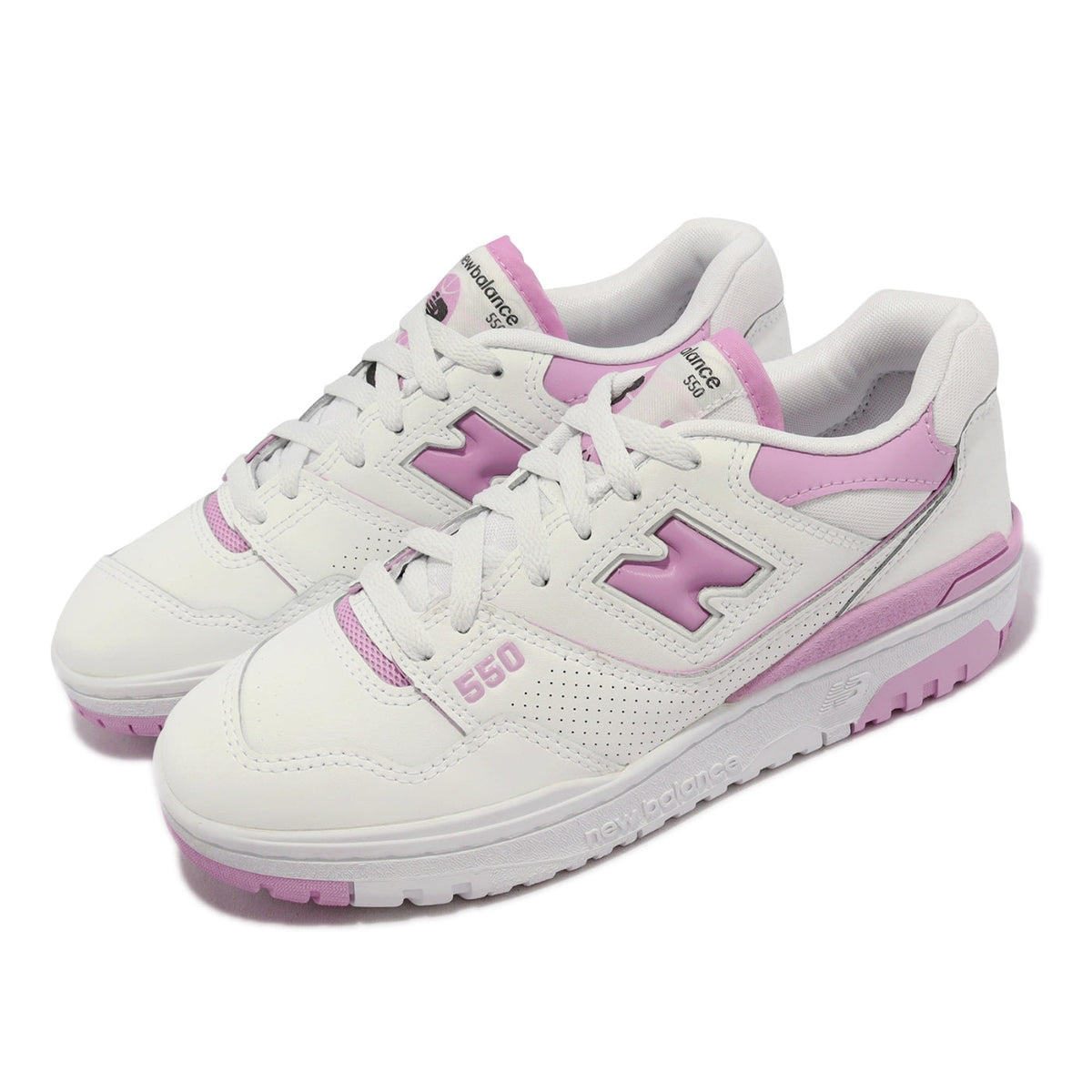 NO BOX New Balance 550 'White Bubblegum Pink' (Women's)