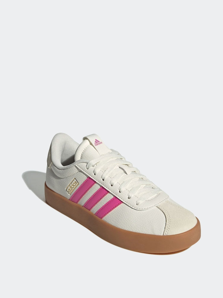 adidas VL Court 3.0 White / Bliss Pink / Alumina (TD)