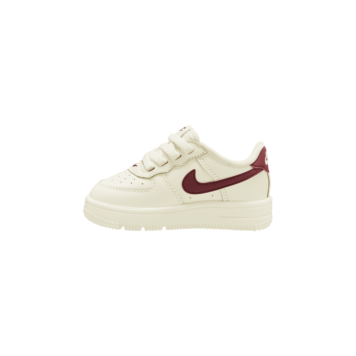 Nike Force 1 Low Easyon Off White Maroon  Burgundy (TD)