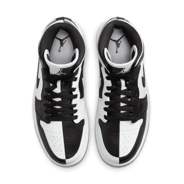 Jordan 1 Mid SE Split Black/White (Women's)