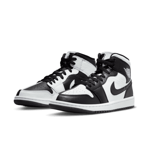 Jordan 1 Mid SE Split Black/White (Women's)