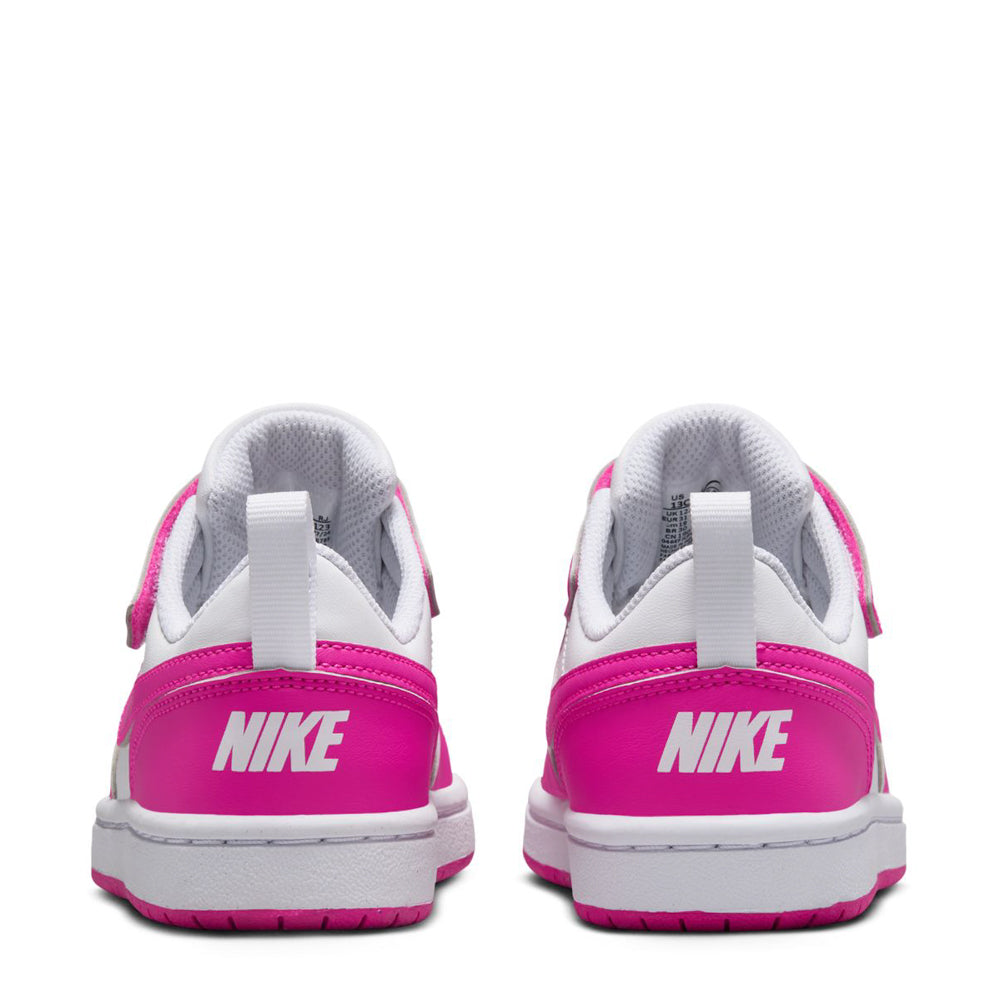 Nike Court Borough MAGENTA FUSCHIA Low Recraft (TD)(PS)(GS)