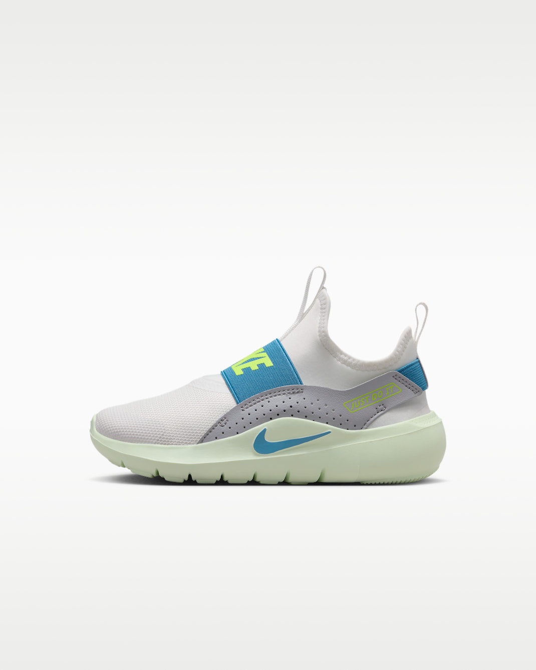 Nike Flex Runner 4 'Summit White/Wolf Grey' (PS)