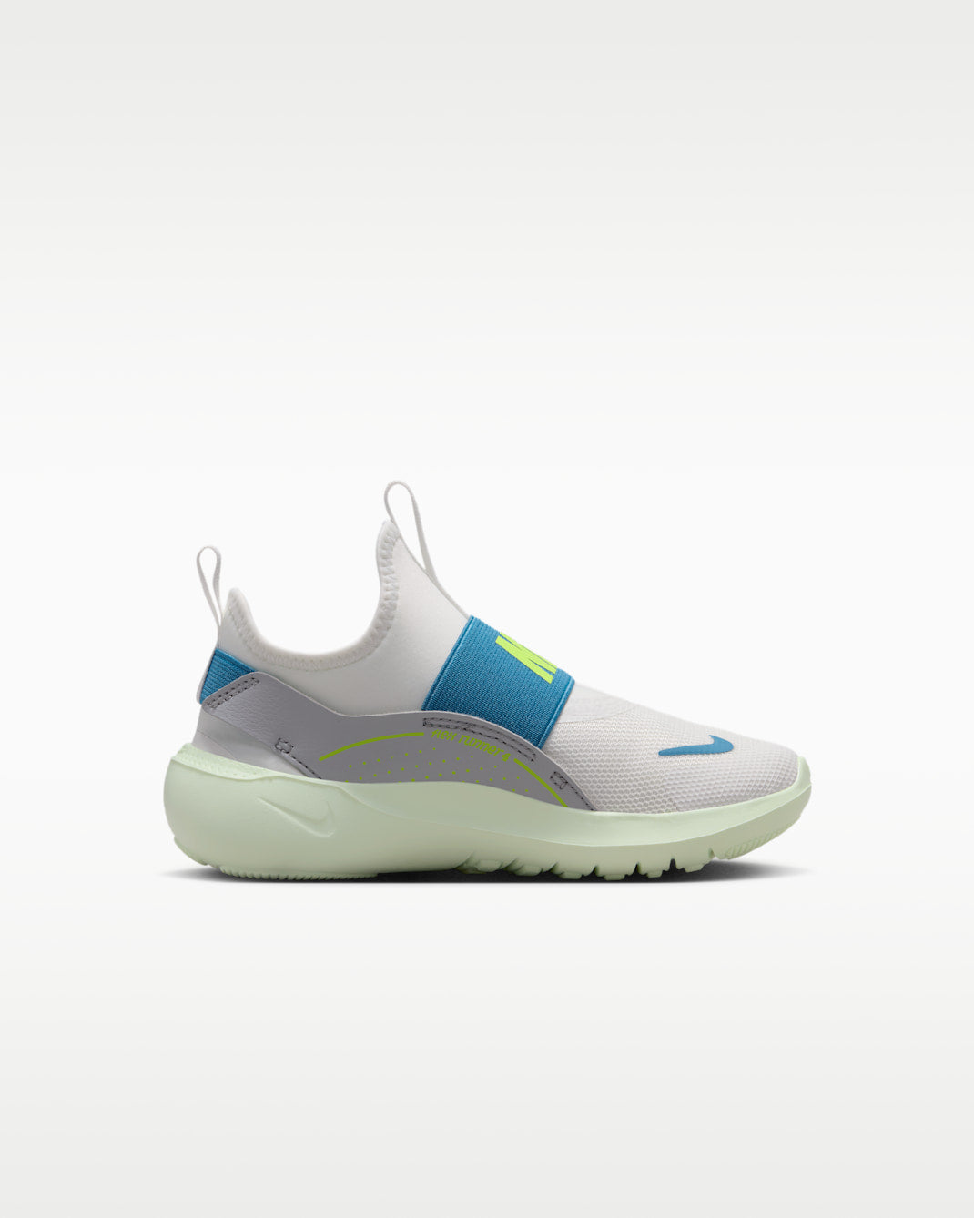 Nike Flex Runner 4 'Summit White/Wolf Grey' (PS)