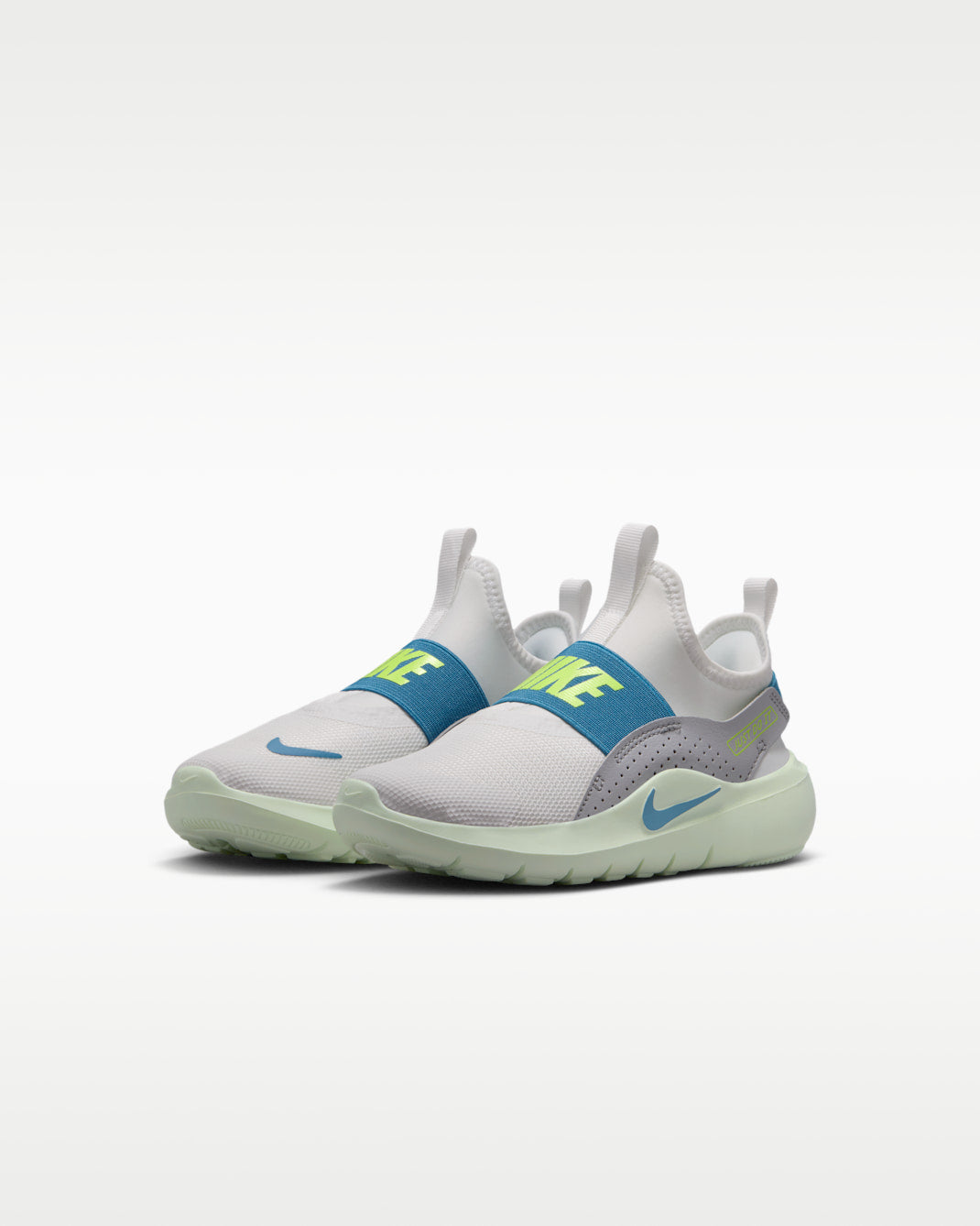 Nike Flex Runner 4 'Summit White/Wolf Grey' (PS)