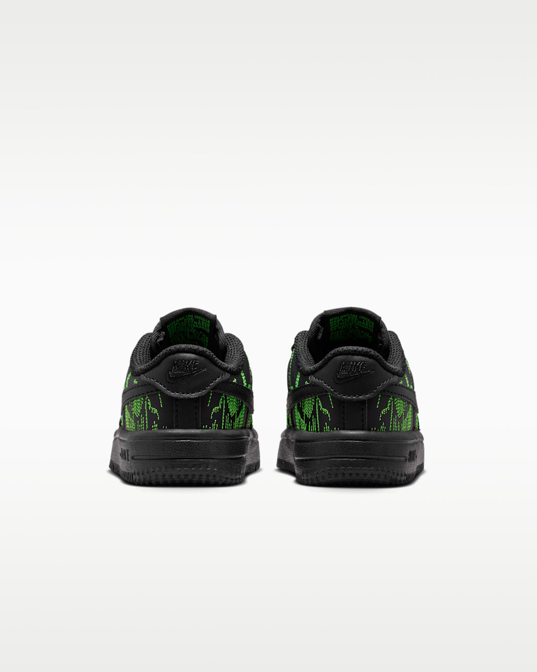 Nike Force 1 Low Easyon Black Green Strike (TD)