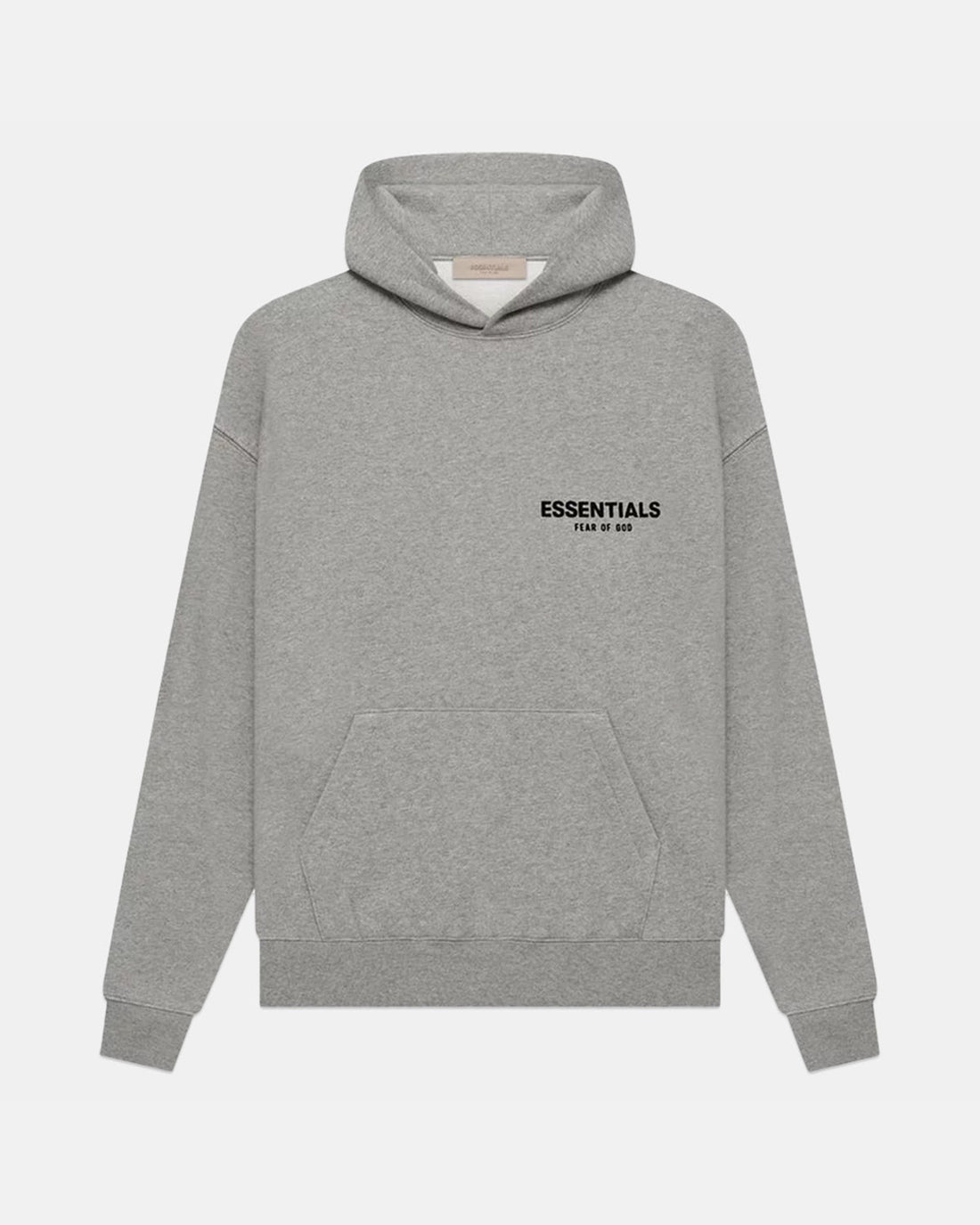 Essentials Hoodie SS22 Dark Gray/ Oat