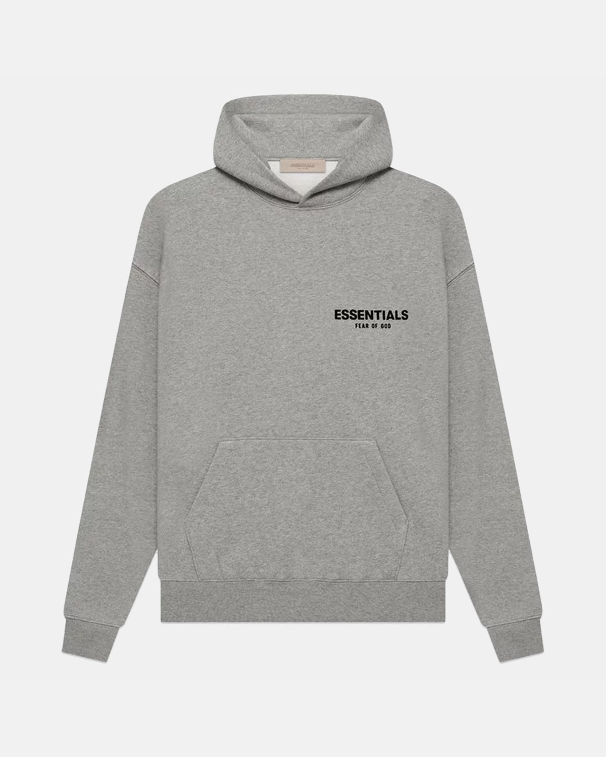 Essentials Hoodie SS22 Dark Gray/ Oat