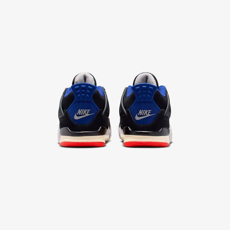 Jordan Air 4 Retro Black / Fire Red / Deep Royal Blue (TD)