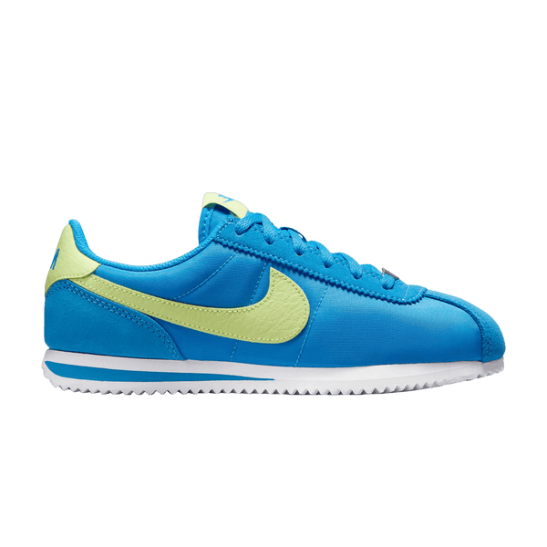 Nike Kids Cortez BG Photo Blue/LT Lemon Twist