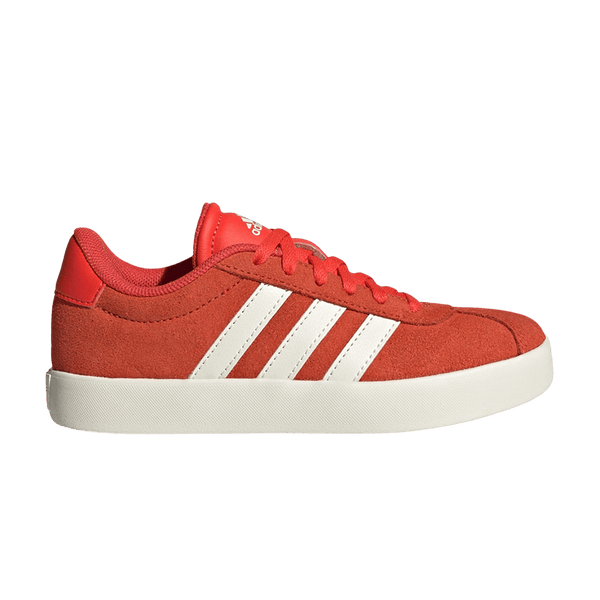 Adidas VL Court 3.0 K Red Lace Up
