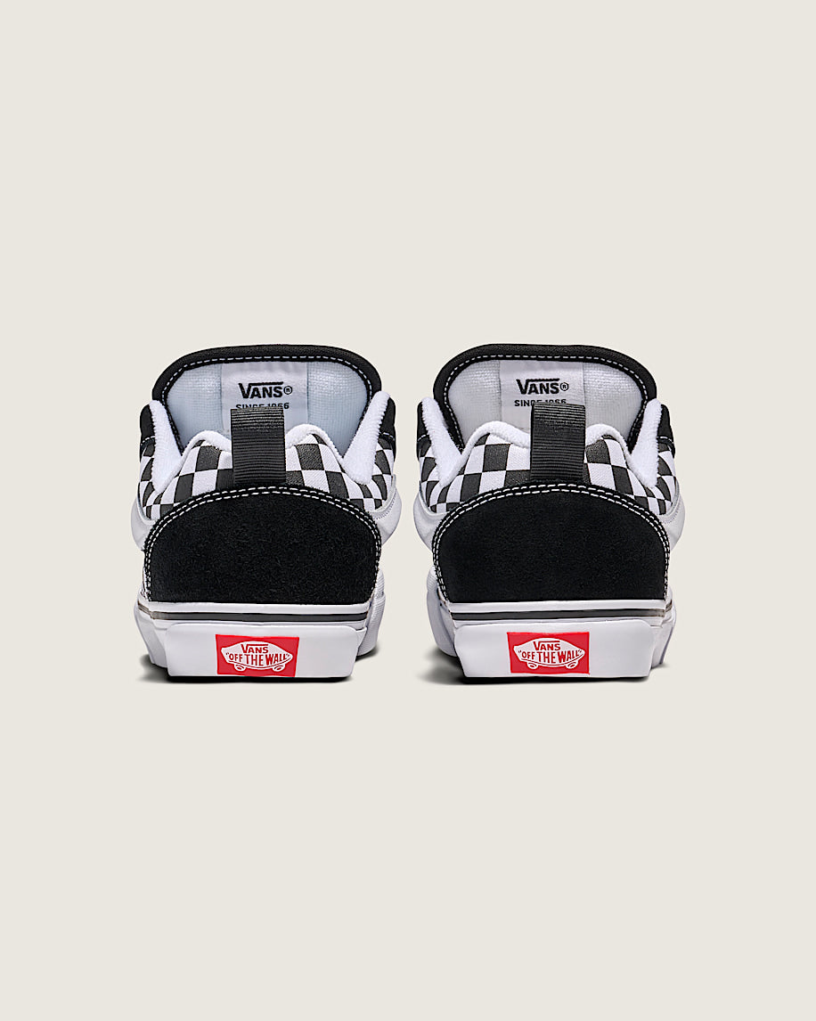 Vans Knu Skool Checkerboard Black (PS)