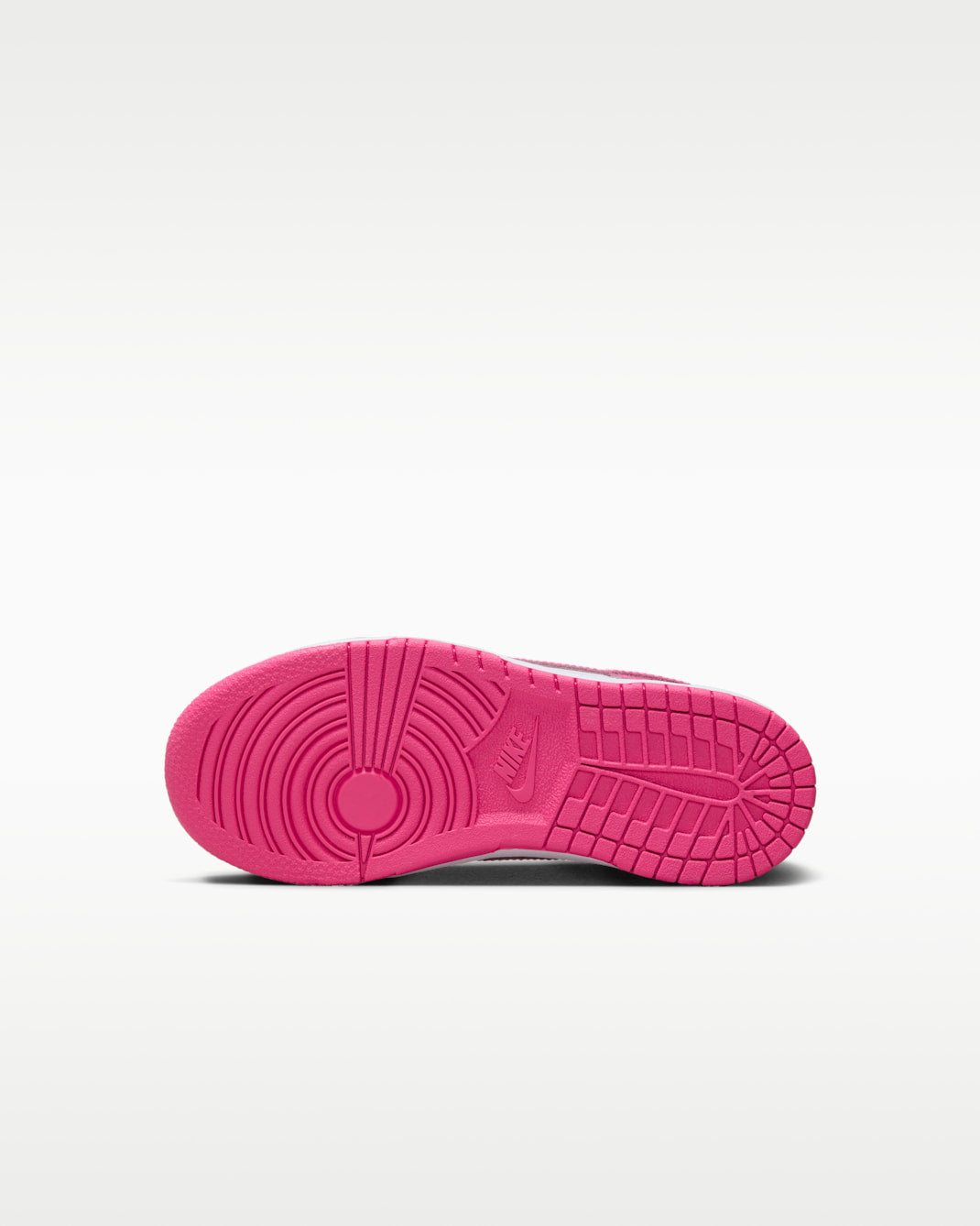 Nike Dunk Low White / Laser Fuchsia (GS)