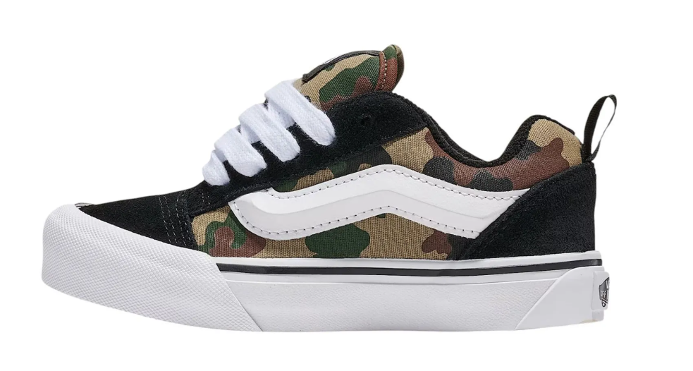 Vans Knu Skool Camo Black Green (PS)