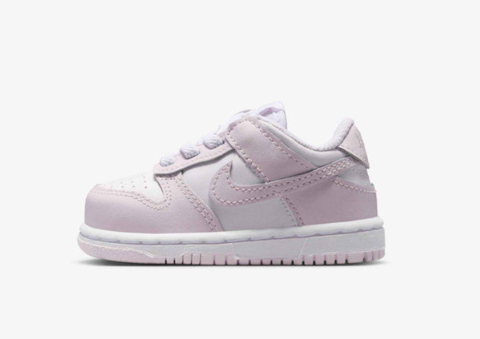 Nike Dunk Low White / Light Violet Light Violet (TD)