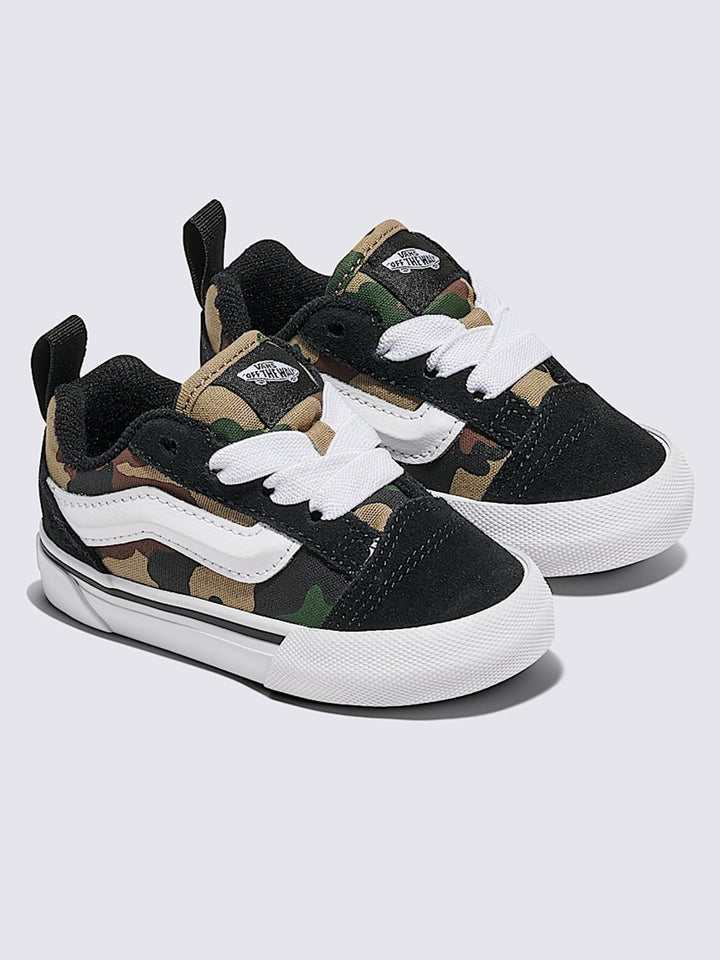Vans Knu Skool Camo Black Green (PS)