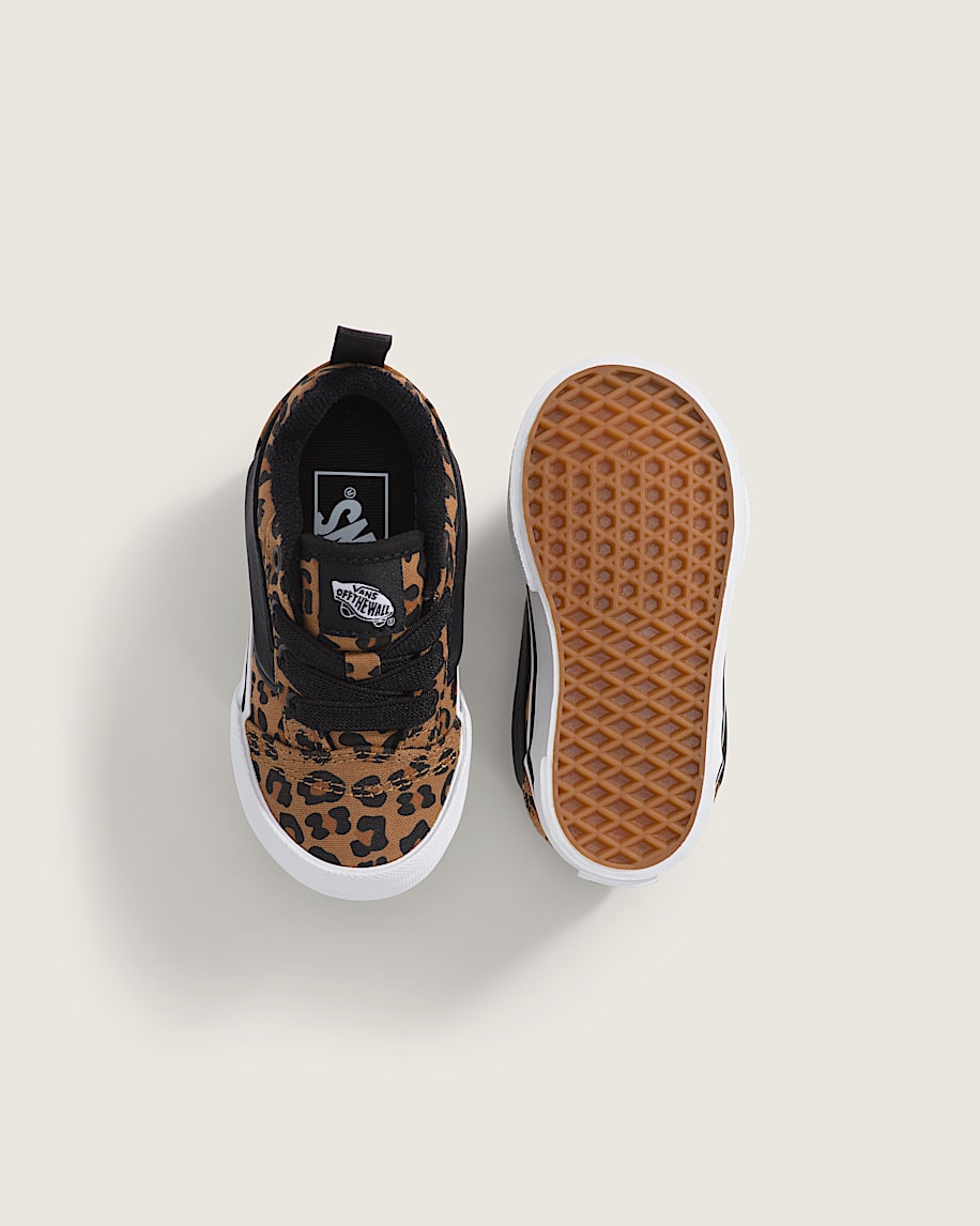 Vans Toddler Knu Skool Shoe Leopard Brown Cheetah (TD)(PS)