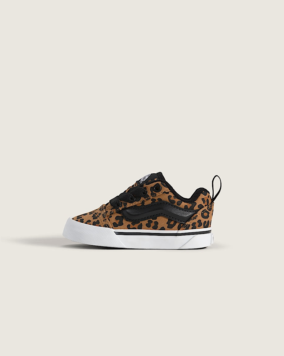 Vans Toddler Knu Skool Shoe Leopard Brown Cheetah (TD)(PS)