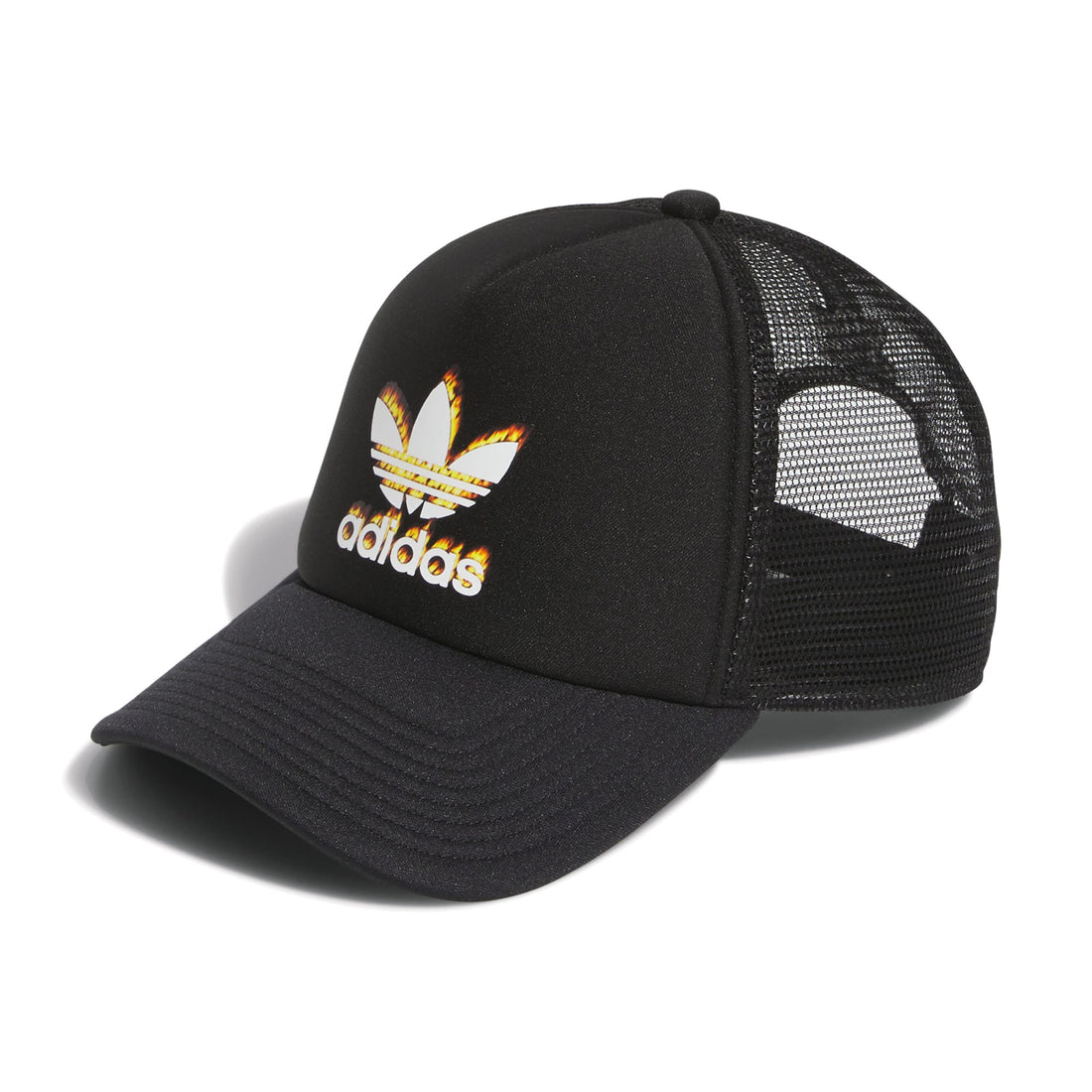 Adidas Trefoil Fire Trucker Hat Cap (Men's)