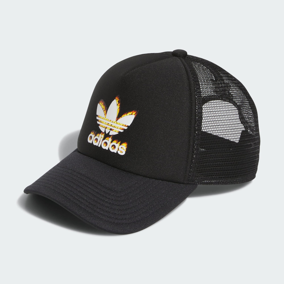 Adidas Trefoil Fire Trucker Hat Cap (Men's)