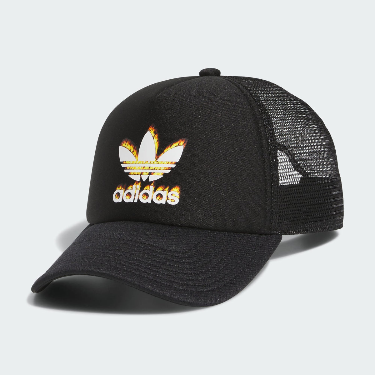 Adidas Trefoil Fire Trucker Hat Cap (Men's)