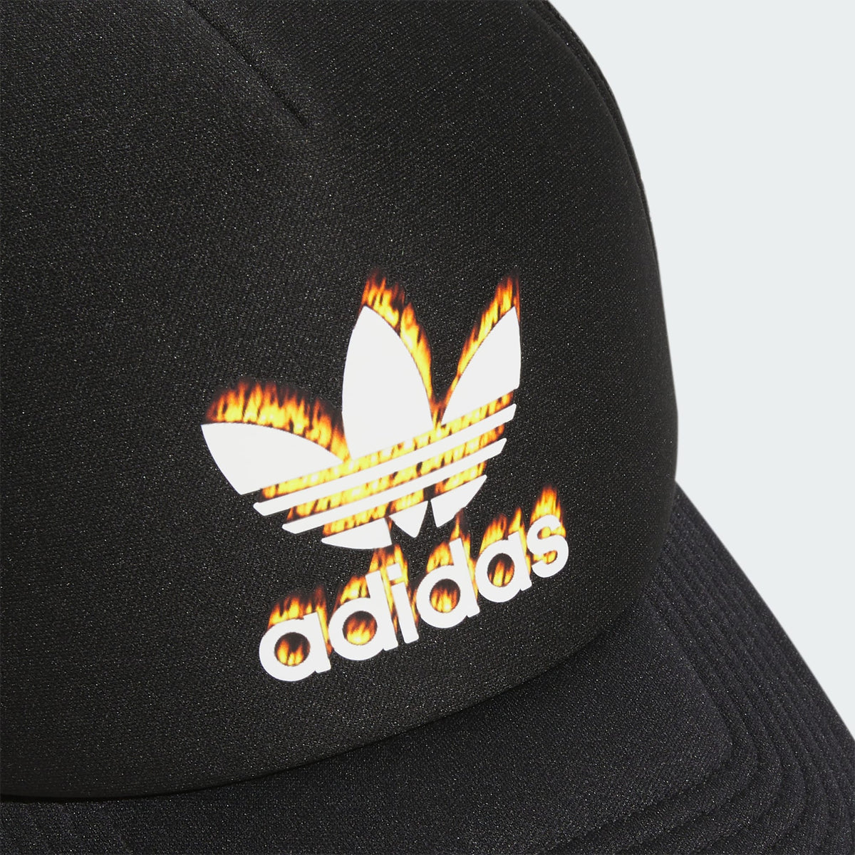 Adidas Trefoil Fire Trucker Hat Cap (Men's)