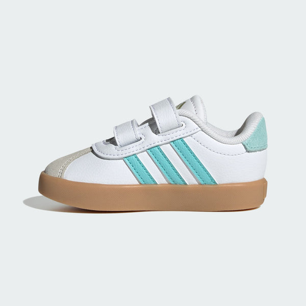 Adidas VL Court 3.0 'Cloud White / Flash Aqua ' (TD)