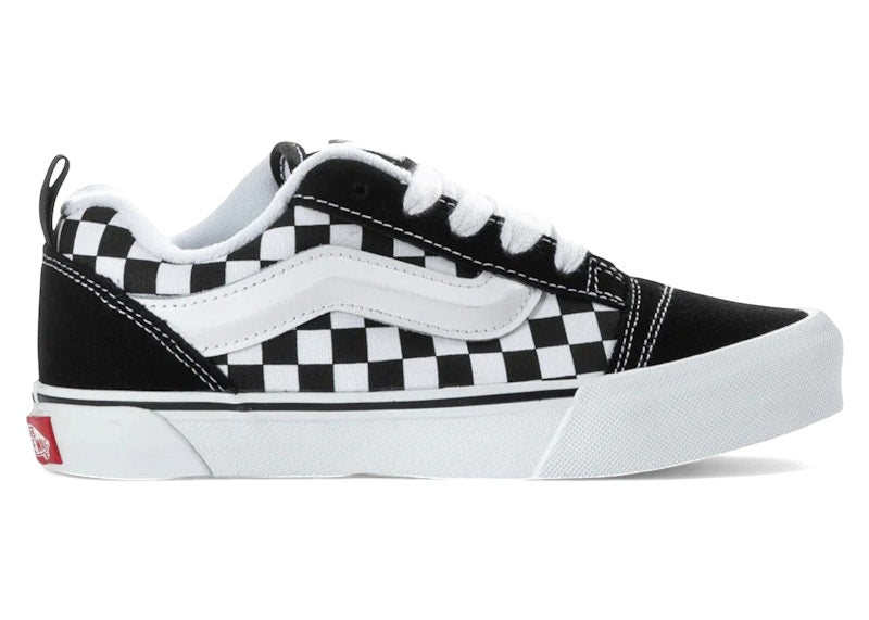 Vans Knu Skool Checkerboard Black (PS)