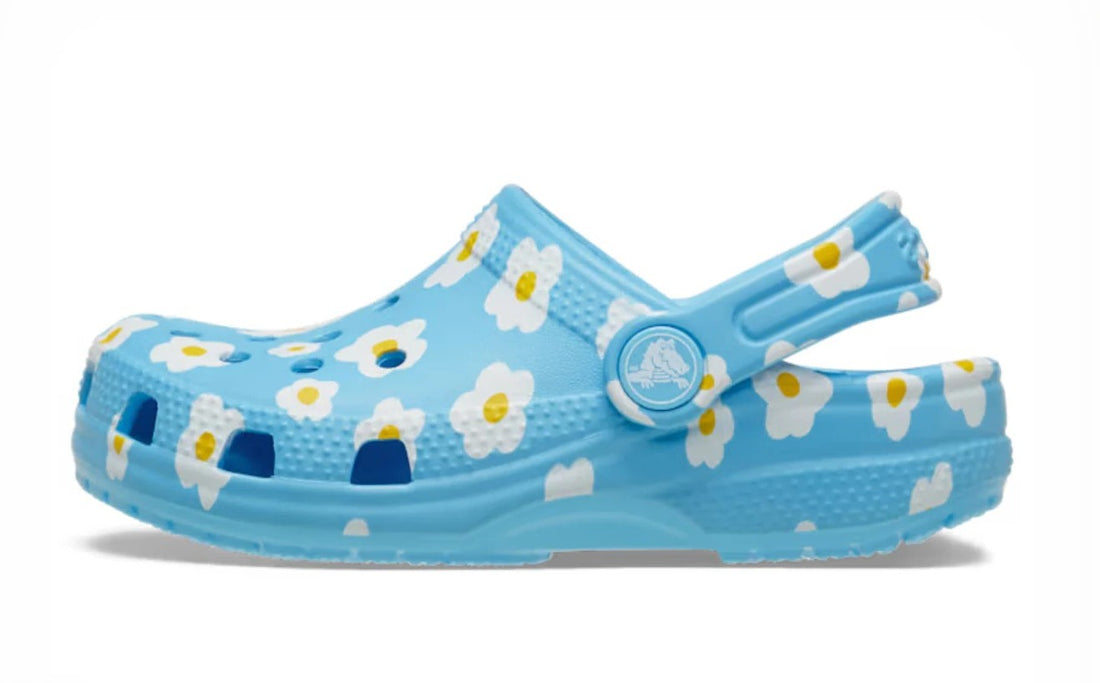 CROCS CLASSIC DAISY CLOG 'Tinted Glass Daisies' (TD)