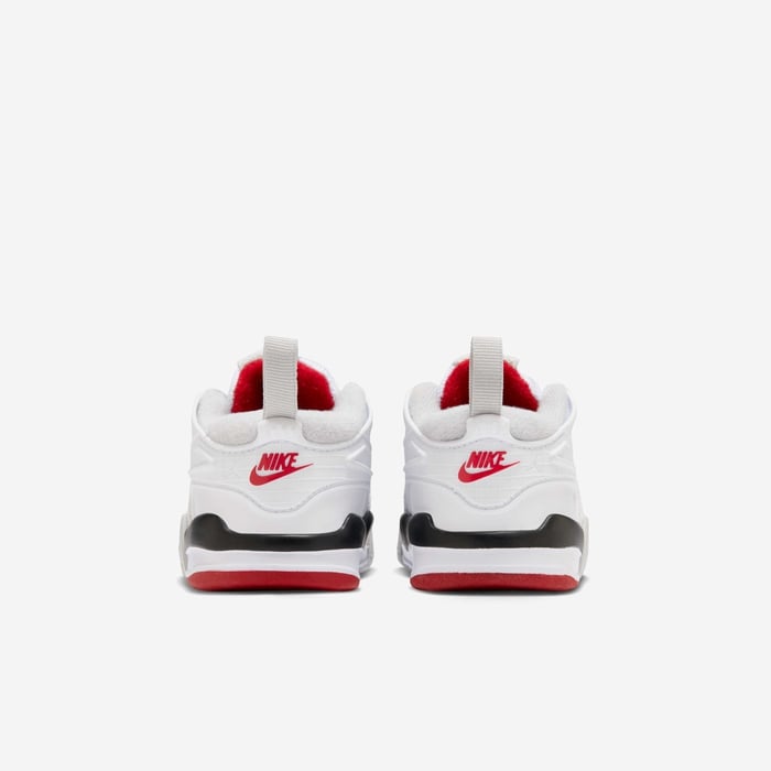 Jordan 4 RM White / Varsity Red (TD and GS)