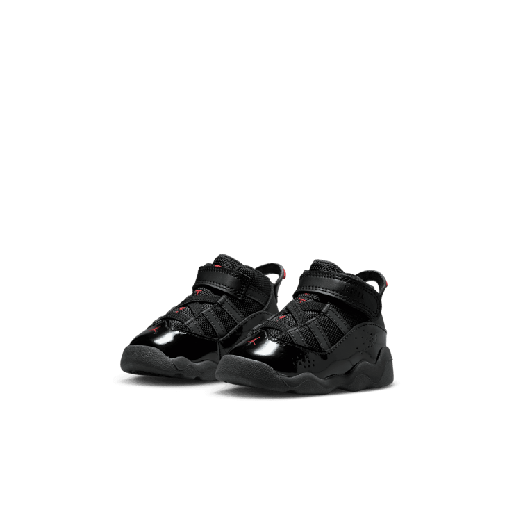 Jordan 6 Rings Black/Fire Red/Anthracite (TD)